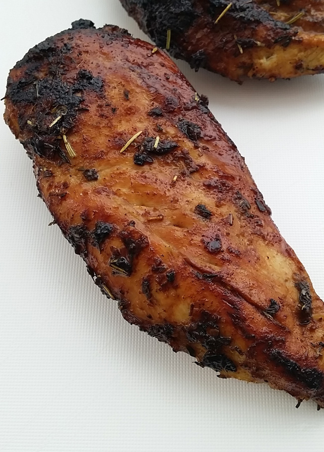 Pollo marinado