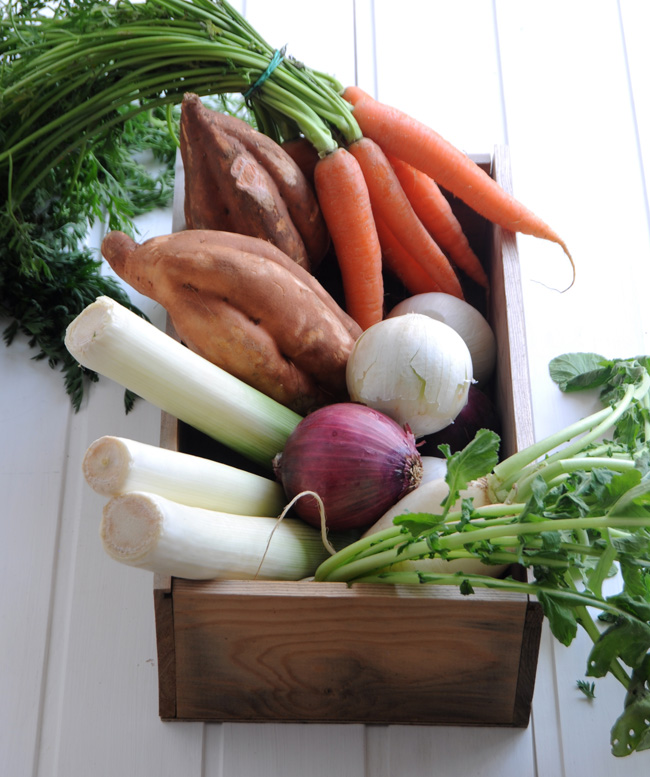 verduras caldo depurativo