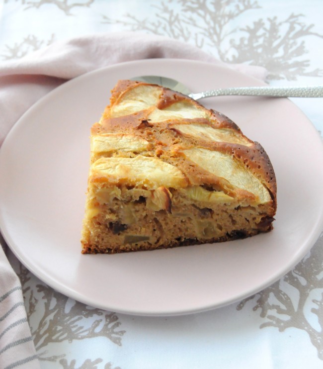 Tarta de manzana y especias