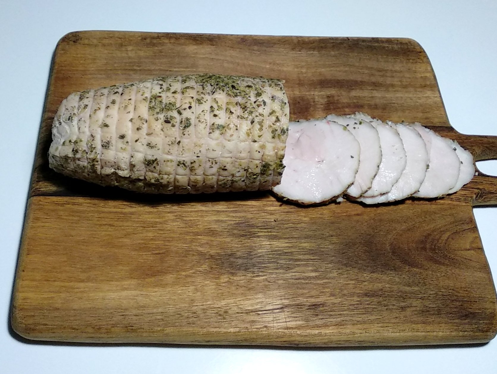 Pechuga de pavo a baja temperatura